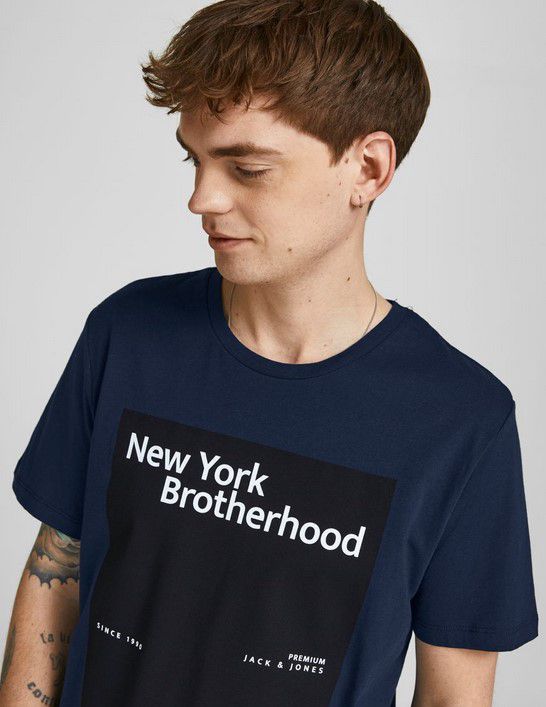 Jack & Jones NYCB Premium Print Herren T Shirts für je 13,95€ (statt 19€)