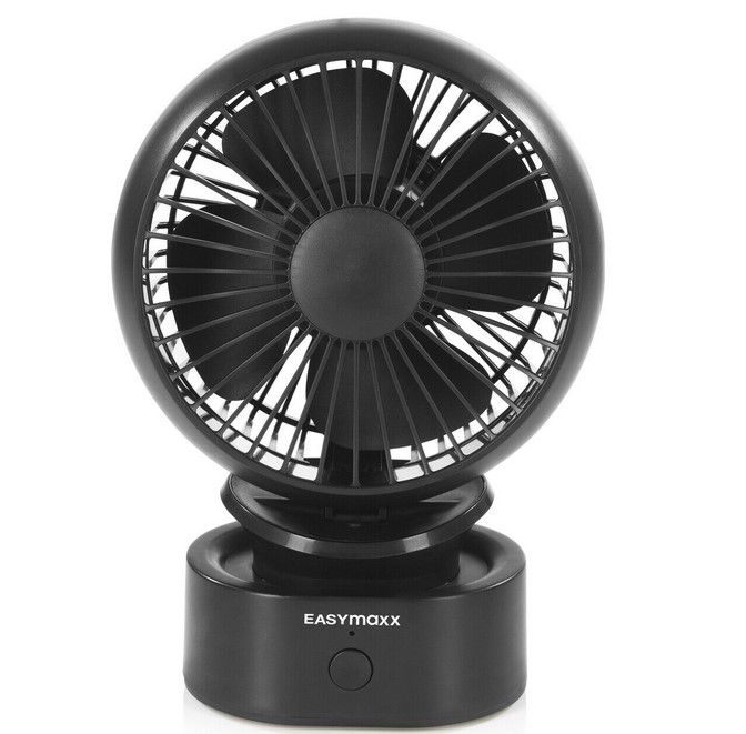 EASYmaxx Akku Tischventilator für 7,90€ (statt 20€)