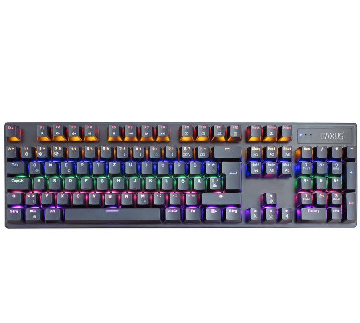 Eaxus 94420 mechanische RGB Gaming Tastatur für 29,99€ (statt 40€)