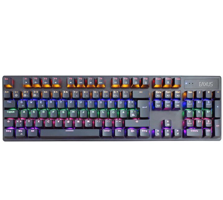 Eaxus 94420 mechanische RGB Gaming Tastatur für 25,99€ (statt 35€)