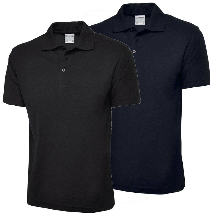 Uneek Herren Arbeits Polo Shirt bis 6XL für je 12,79€ (statt 18€)