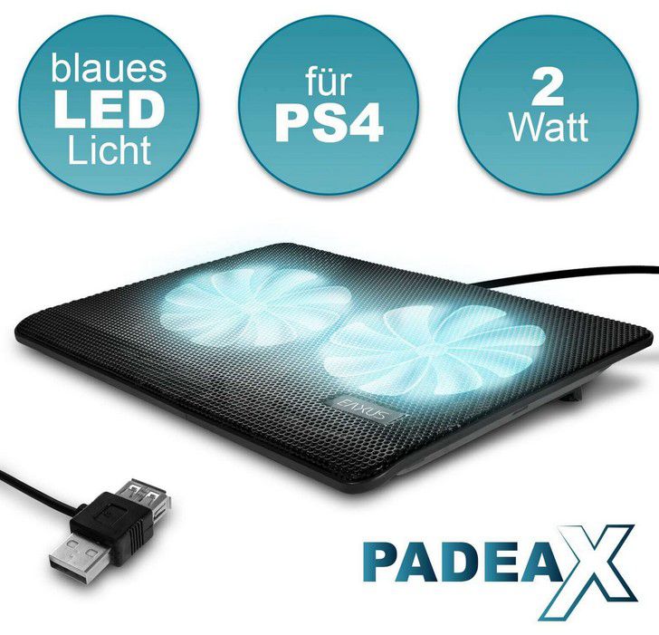 Eaxus USB Boden LED Kühler PS4 Laptop &#038; Co. für 14,99€ (statt 20€)