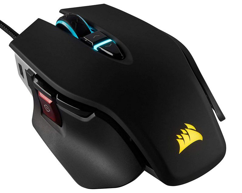 Corsair M65 Elite   RGB Gaming Maus 18.000dpi Gewichtssystem für 44,99€ (statt 52€)