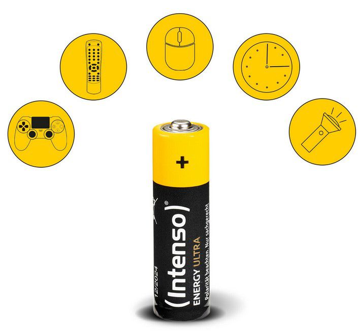 40er Pack Intenso Energy Ultra AA Mignon Batterien für 7,99€ (statt 13€)