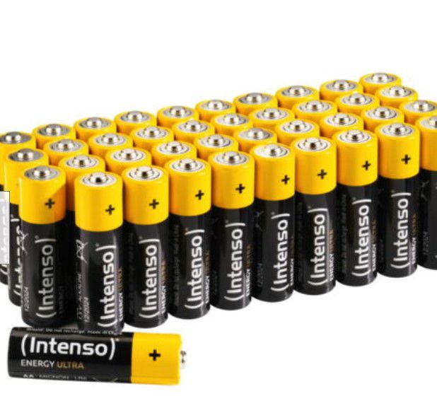 40er Pack Intenso Energy Ultra AA Mignon Batterien für 8,99€ (statt 12€)