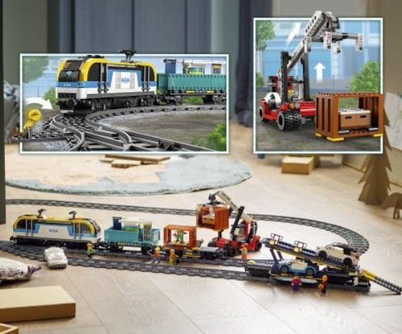 LEGO City 60336 Güterzug   1.153 Teile für 148,80€ (statt 175€)