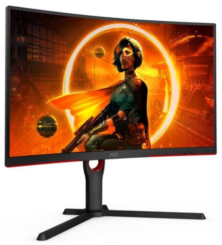 AOC CQ27G3SU   27Zoll QHD curved Monitor 1msec. 165Hz für 239€ (statt 300€)