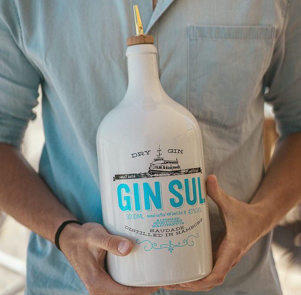 Gin Sul Dry Gin 43% Doppelmagnum 3l Flasche für 197,10€ (statt 230€) Limited Edition