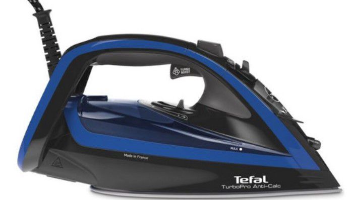 Tefal Turbo Pro FV5688 Anti Calc Dampfbügeleisen für 70,90€ (statt 82€)