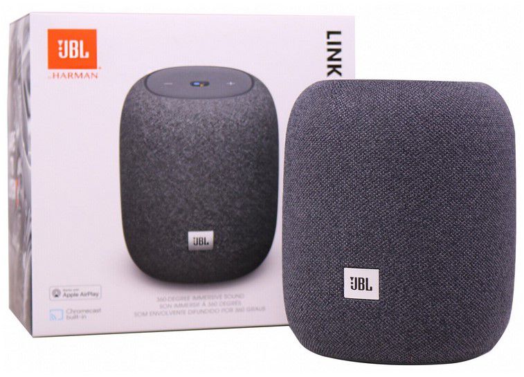JBL Link Music   Bluetooth Lautsprecher in Grau für 48,51€ (statt 56€)