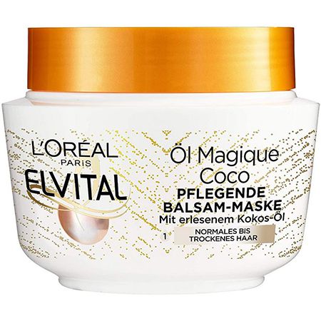 L&#8217;Oréal Paris Elvital Öl Magique Coco Haar-Intensivmaske, 300 ml ab 3,17€ (statt 4€) &#8211; Prime Sparabo