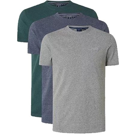 3er Pack Superdry Vle T Shirts aus Baumwolle für 42,49€ (statt 50€)