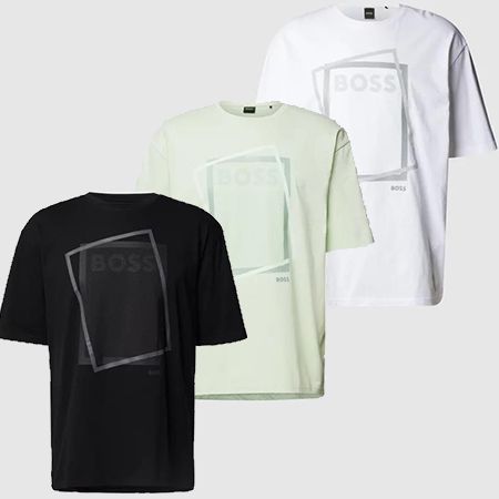 BOSS Athleisurewear Tee Platinum Herren T-Shirt in drei Farben für je 50,98€ (statt 65€)