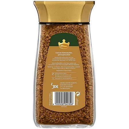 200g Jacobs Kaffee Gold Instant Kaffee ab 6,62€ (statt 8€)   Prime Sparabo