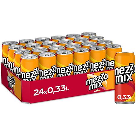 24er Pack Mezzo Mix, 330 ml Dosen ab 14,84€ zzgl. Pfand