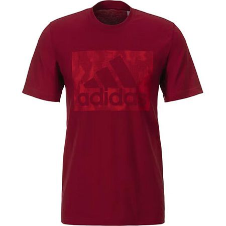 adidas M Bos G T Heren T-Shirt in Rot für 12,98€ (statt 20€)