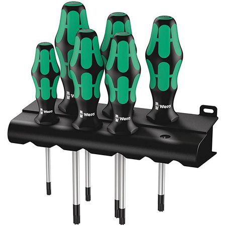 Wera 367/6 Kraftform Plus TORX Schraubendrehersatz, 6 tlg. für 24,85€ (statt 29€)   Prime