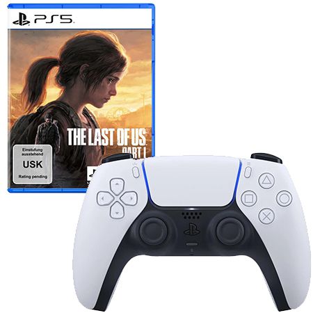 SONY DualSense PS5 Controller + The Last Of Us Part I für 99€ (statt 125€)
