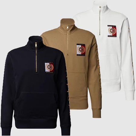 Tommy Hilfiger Herren Sweatshirt in drei Farben für je 63,74€ (statt 99€)