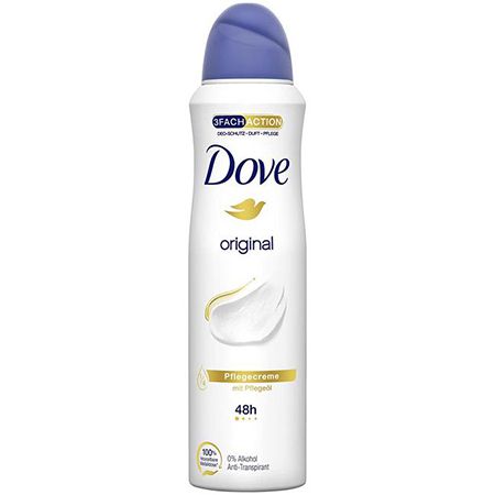 Dove Original Anti-Transpirant Deodorant Spray, 150 ml ab 1,27€ (statt 2€) &#8211; Prime Sparabo