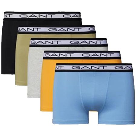 5er-Pack Gant Trunks in verschiedenen Farben für je 25,49€ (statt 34€)