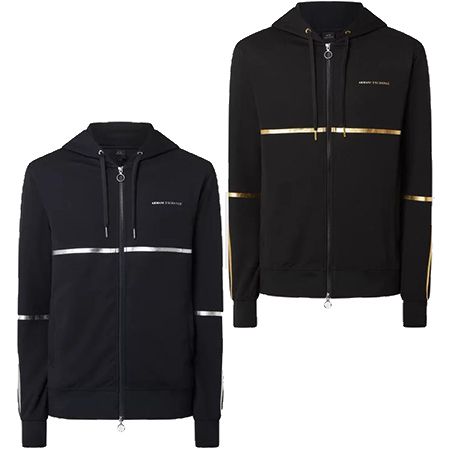 Armani Exchange Sweatjacke mit Kapuze in zwei Farben für je 67,99€ (statt 80€)