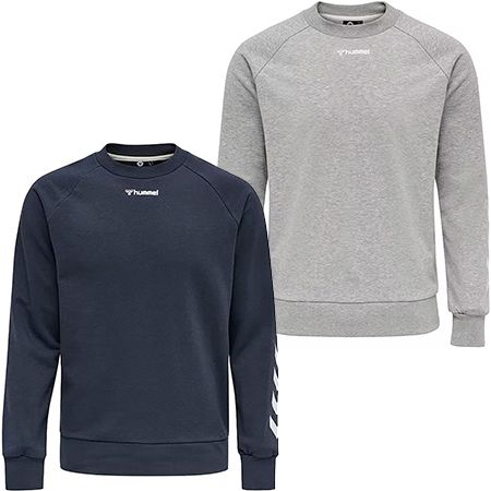 Hummel HMLISAM Herren Sweatshirt in zwei Farben für je 18,43€ (statt 27€) Restgrößen S u. M