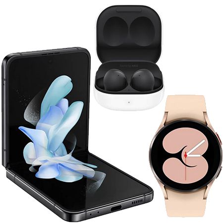 🔥 Samsung Galaxy Z Flip4 5G + Galaxy Buds2 + Galaxy Watch4 für 49€ + o2 Allnet Flat mit 40GB für 34,99€ mtl.