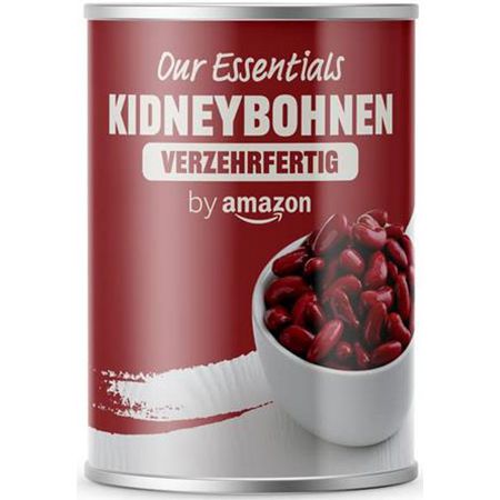 Our Essentials Kidney-Bohnen, 410g ab 0,50€ &#8211; Prime Sparabo