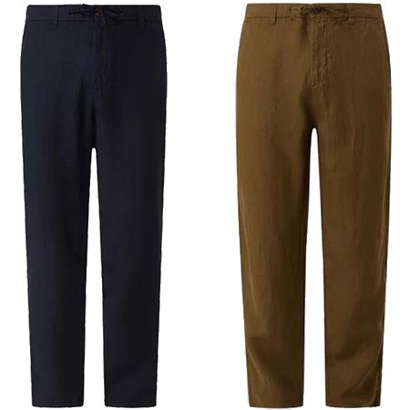 Esprit Leinenhose mit Tunnelzug in zwei Farben für je 25,49€ (statt 39€)