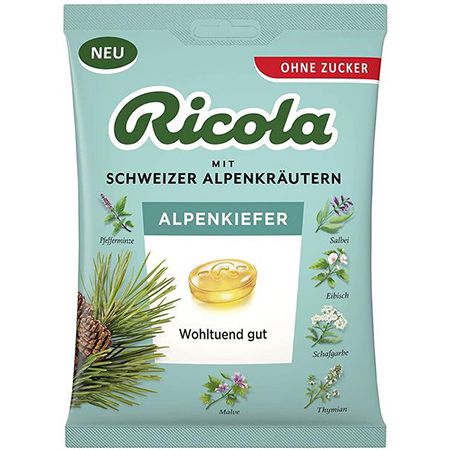 75g Beutel Ricola Alpenkiefer Kräuterbonbons ohne Zucker ab 1,51€ (statt 2€) &#8211; Prime Sparabo