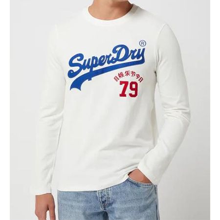 Superdry Vintage Vl Interest L/s T Longsleeve in drei Farben für je 27,19€ (statt 45€)