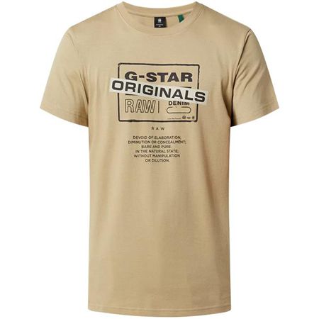 G Star Raw Originals Logo T Shirt in 4 Farben für je 14,44€ (statt 30€)