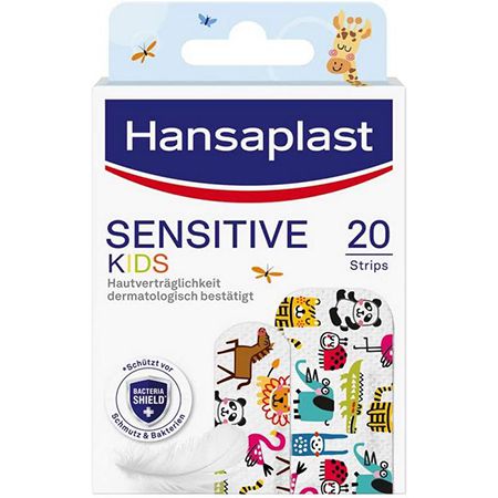 Hansaplast Sensitive Kinderpflaster mit Tiermotiven (20 Pflaster) ab 1,56€ &#8211; Prime Sparabo