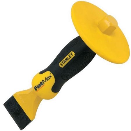 Stanley FatMax 4 18 333 Maurermeissel mit Handschutz, 45mm für 9,60€ (statt 16€)   Prime