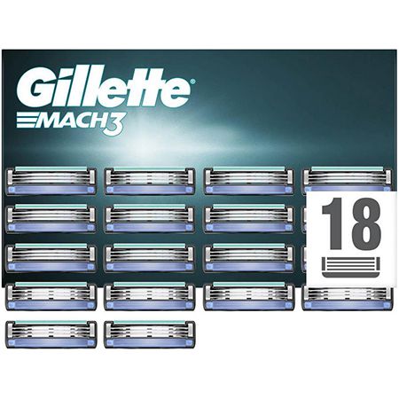 🔥 36x Gillette Mach3 Rasierklingen für 39,06€ (statt 60€)