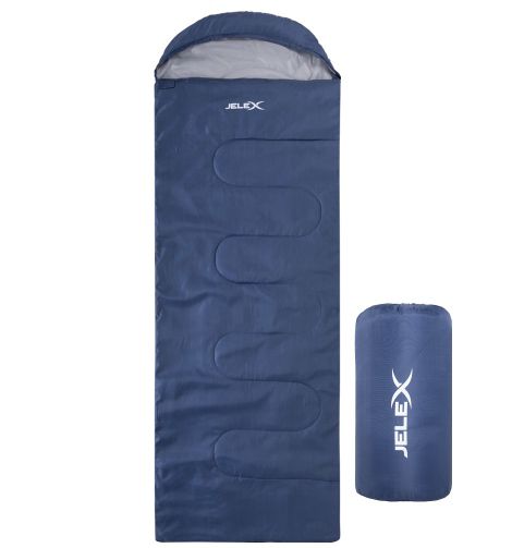 Jelex Outdoor Schlafsack (220 x 75 cm) in 3 Farben für je 17,94€ (statt 25€)