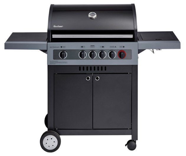 Enders Boston Black 4K Turbo Gasgrill mit Kocher ab 349€ (statt 493€)