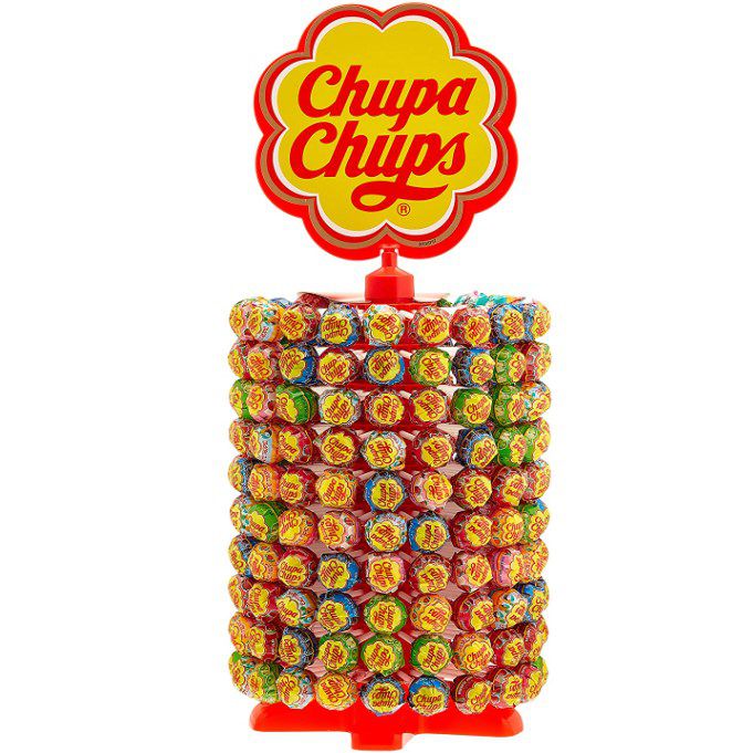 200er Chupa Chups Lollipops Wheel mit 6 Sorten ab 20,42€ (statt 26€) &#8211; Prime Sparabo