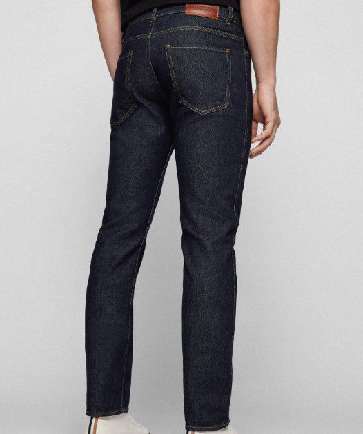 BOSS Herren Jeans DELAWARE3 Slim Fit in Navy für 52,94€ (statt 90€)