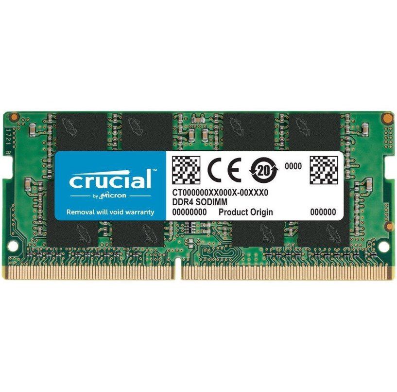 Crucial RAM CT16G4SFRA266 16GB DDR4 2666MHz CL19 Laptop RAM für 49,99€ (statt 57€)
