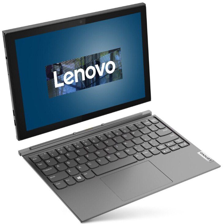 Lenovo IdeaPad Duet 82AT00HDGE mit 10 Zoll, 8GB RAM und 128GB SSD für 349€ (statt 400€)