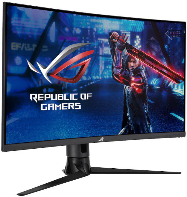 Asus XG32VC LED Monitor mit 31,5 Zoll,  WQHD Auflösung und bis zu 170Hz für 286,99€ (statt 481€)   Nicht vorrätig