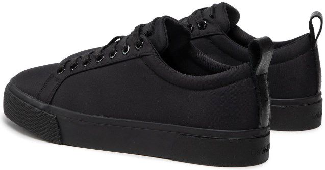 Calvin Klein Sneaker Low Top Lace Up Nylon in Schwarz für 59,49€ (statt 71€) Restgrößen