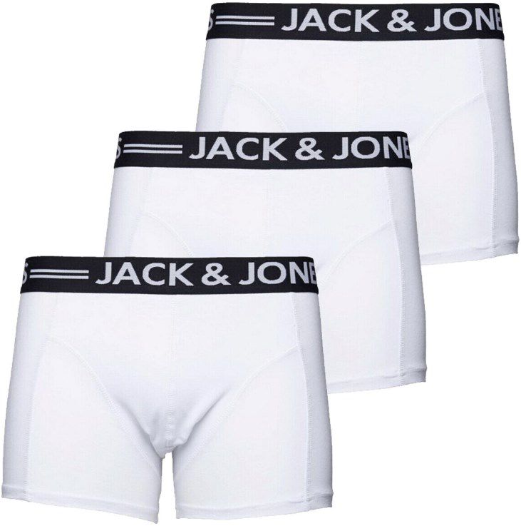 3er Pack Jack & Jones Herren Boxershort SENSE für 10,20€ zzgl. Versand (statt 19€)   Größe XL
