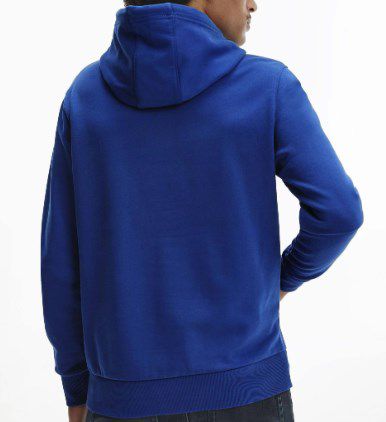 Calvin Klein Hoodie mit Logo Print in Blau für 38,24€ (statt 60€) S bis L