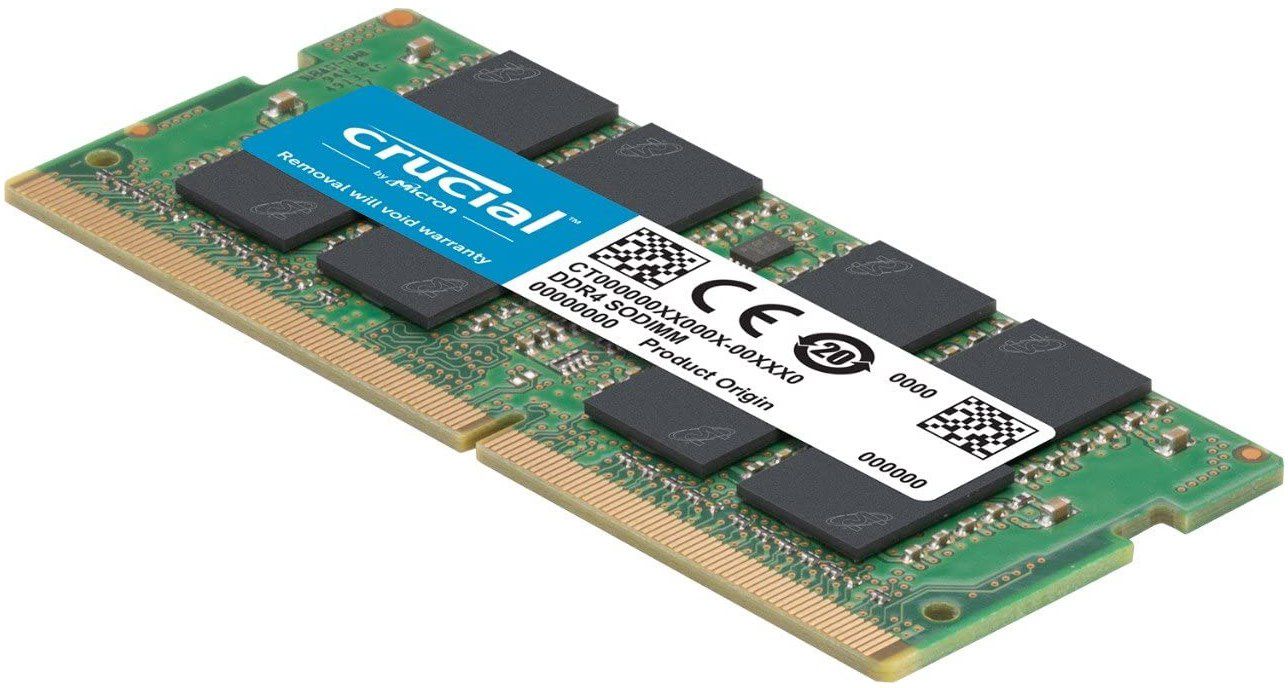 Crucial RAM CT16G4SFRA266 16GB DDR4 2666MHz CL19 Laptop RAM für 49,99€ (statt 57€)