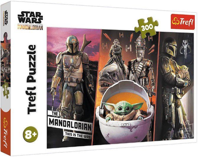 300 Teile 23002 Trefl Puzzle Star Wars Mandalorian für 4,39€ (statt 9€)   Nicht auf Lager