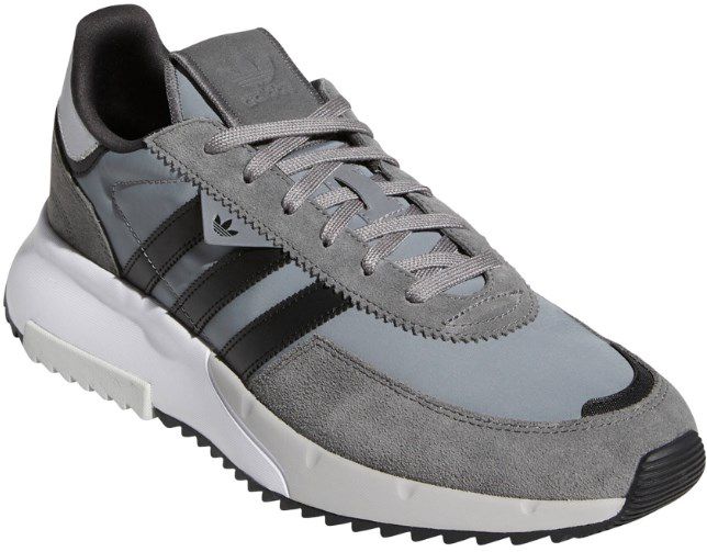 adidas Originals Leder Sneaker RETROPY F2 in Grau für 57,19€ (statt 74€)