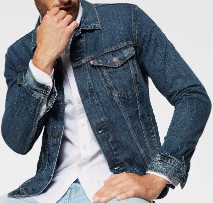 Levis Herren Palmer Trucker Jeansjacke für 47,99€ (statt 70€)